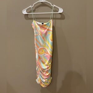 Windsor Multicolor Swirl Bodycon Dress